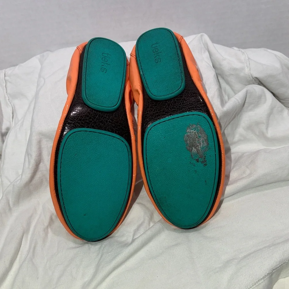 Tieks coral Ballet Flats size 9 - Picture 7 of 9